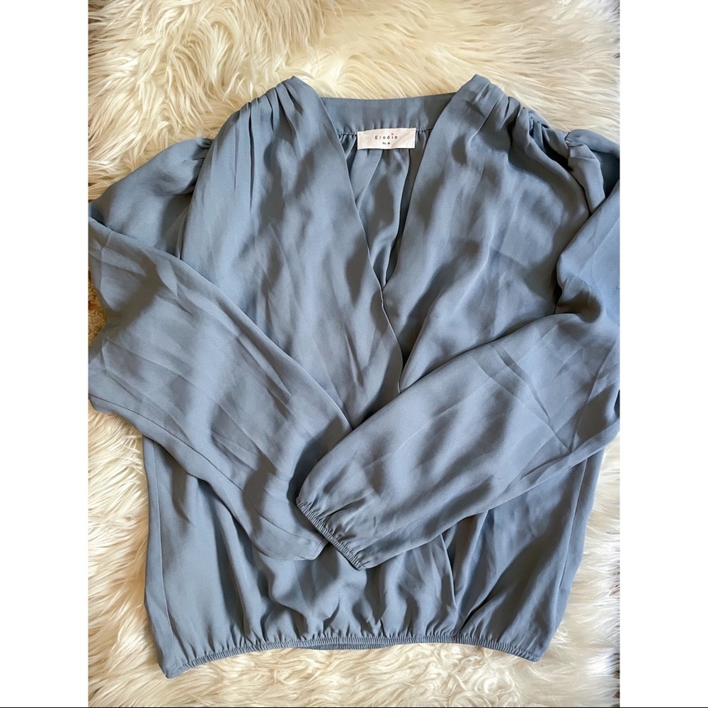 ELODIE / Pale blue blouse
